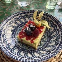 Avocado pie  at The Farm in Marbella