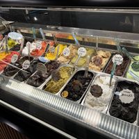 Vegan options  at Gelateria Della Palma in Rome