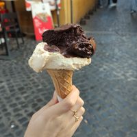 Vegan ice cream at Gelateria Della Palma in Rome