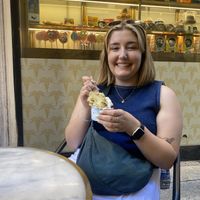   at Gelateria Della Palma in Rome