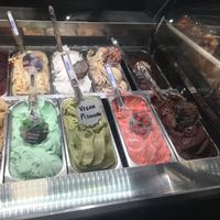Vegan options at Gelateria Della Palma in Rome