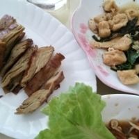 ";duck"; at Reunion Cafe in Vientiane