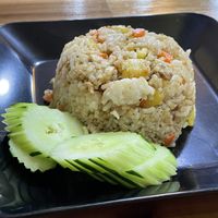 Pineapple fried rice, 40,000 kip  at Reunion Cafe in Vientiane
