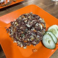 Healthy Rice. Nicee  at Reunion Cafe in Vientiane