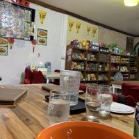 Inside of place  at Reunion Cafe in Vientiane