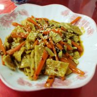 Tofu at Reunion Cafe in Vientiane