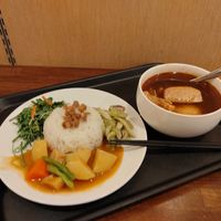 麻辣臭豆腐套餐 at Sues Kitchen in New Taipei City