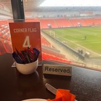   at The Corner Flag in Blackpool