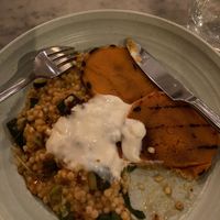 Butternut squash tabouleh at Cote in Brighton