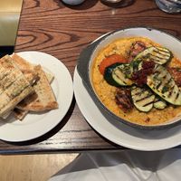 Tomato and harissa tagine with flatbreads   at Cote - Clifton Village in Bristol