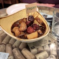 Chorizo and potato stew - careful it's quite sweet at Ambiente Tapas - Goodramgate in York