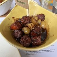 Vegan chorizo  at Ambiente Tapas - Goodramgate in York