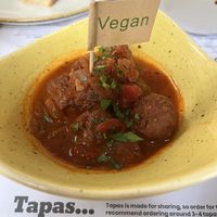 Vegan meatballs  at Ambiente Tapas - Goodramgate in York