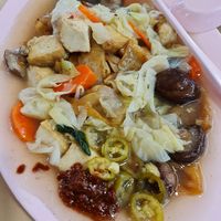 Old school taste Hor Fun!! I like!! ~ 21/4/22 at En Cheng Vegetarian 恩成素 - Maybe closed in Northeast Singapore