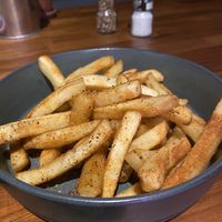 Cajun fries  at Foxtrot Bistro in Koh Samui