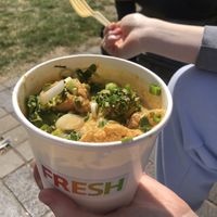 Coconut veggie curry £6  at Fresh in Norwich