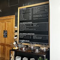   at Slowtown Coffee Roasters in Swakopmund