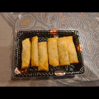 Mini spring rolls at Restaurant De Nieuwe Es in Woudrichem