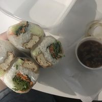 Only had room for one! Tasty    at Luv Thai Cuisine in Austin