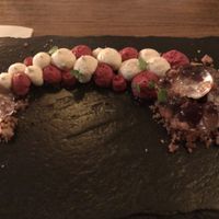 the rainbow cake at Kopps in Berlin