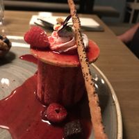 incredible raspberry sorbet at Kopps in Berlin