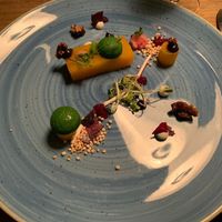 can't even name everything on the plate, but it was so TASTY. at Kopps in Berlin