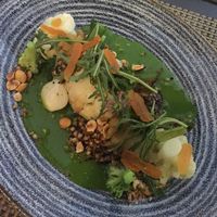 Cauliflower main. Looks lovely but was a bit bland.  at Kopps in Berlin