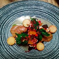 Beautiful and delicious dish at Kopps at Kopps in Berlin