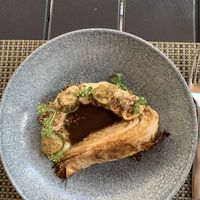 Cabbage, potato, and pickles at Kopps in Berlin