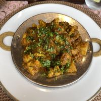 El curry “vegano”   at Loncheria Suvai in Mexico City