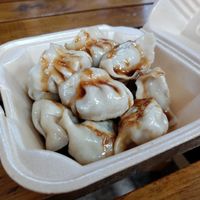 12 dumplings for $6 at Ma Ma Chen's in Belize City