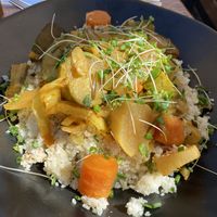 Curry was meh  at Mandala Society in Marrakech