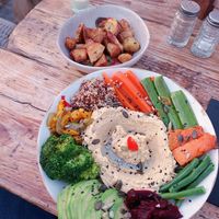 Buddha Bowl at Mandala Society in Marrakech