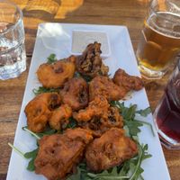 Cauliflower wings   at cafegSC in Santa Cruz