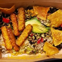 Bonita- breakfast plate at cafegSC in Santa Cruz