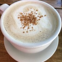 Chai latte  at cafegSC in Santa Cruz