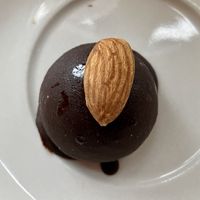 One of their mouth watering desserts  at cafegSC in Santa Cruz