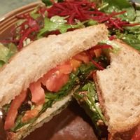 Amore sandwich at cafegSC in Santa Cruz