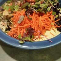 Whole bowl at cafegSC in Santa Cruz