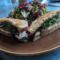 BLT sandwich at cafegSC in Santa Cruz