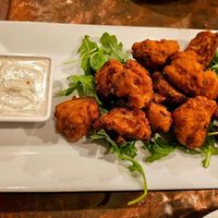 Daring Cauliflower Wings at cafegSC in Santa Cruz