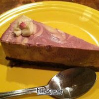 Berry cheesecake  at cafegSC in Santa Cruz