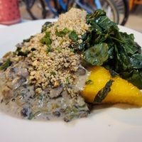 Seared Polenta at cafegSC in Santa Cruz