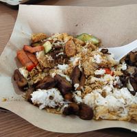Mix veg x2 with white rice at Xing Xiang Vegetarian - 興祥 in Northeast Singapore