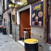 Exterior at Restaurant Sublime World in Madrid