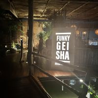   at Funky Geisha in Cancun