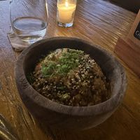 Vegetable Yakimeshi  at Funky Geisha in Cancun