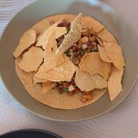 Masala Papad (Vegan) at Mani's in Faro