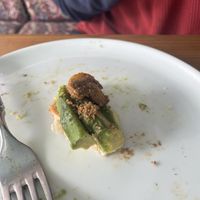 Last bite of avo toast  at Canttú in Huaraz