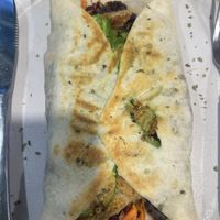 Burrito de fajitas de seitan  at Canttú in Huaraz